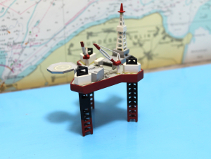 Bohrinsel "Dan Duke" (1 St.) DK 1980 Hansa S 374